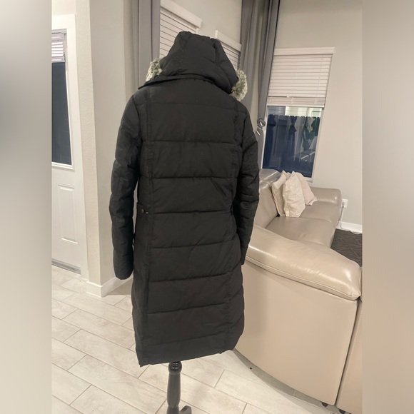 Barbour peninsular fibredown women puffer hoodie coat US 8 - Picture 2 of 6